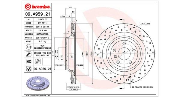 MAGNETI MARELLI Jarrulevy 360406122401